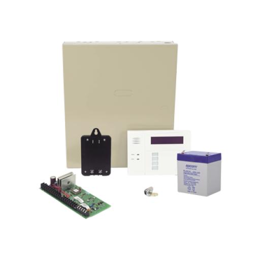 [HONEYWELLHOMERESIDEO_VISTA48LANTB/6160RF] HONEYWELL HOME RESIDEO Kit de Panel de Alarma VISTA48LA con Gabinete Batería y Transformador