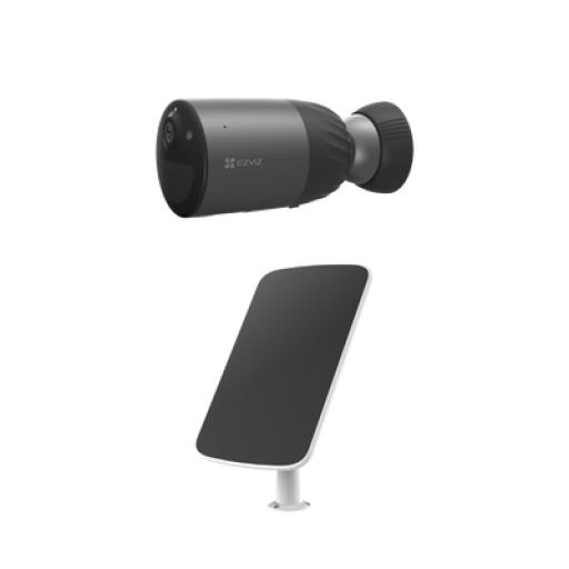 [EZVIZ_CS-BC1C/K] EZVIZ Kit de Camara de Batería Recargable (No Cables) / WiFi / Memoria Interna de 32 GB / Incluye 1 pieza de CS-BC1C y 1 Pieza de CS-CMT-SOLARPANEL-C