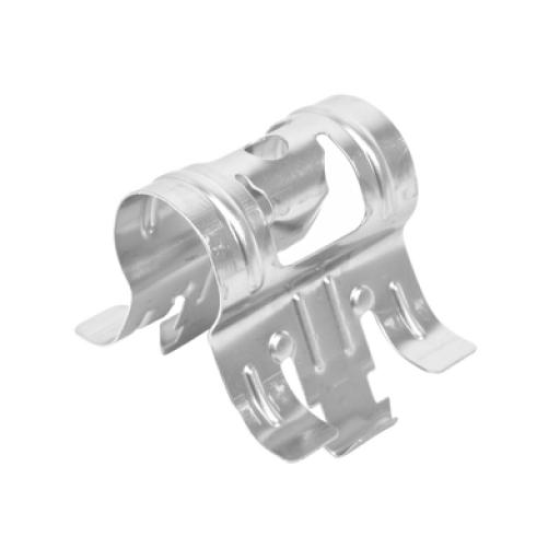[SYSCOMTOWERS_STUSH12] SYSCOM TOWERS Sujetador de presión para cable coaxial de 1/2". Paquete de 10 piezas
