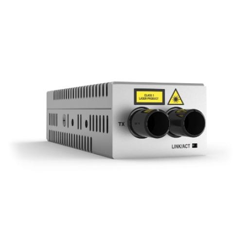 [ALLIEDTELESIS_AT-DMC1000-ST-90] Allied Telesis Mini convertidor de medios de cobre a fibra de escritorio 1000TX a 1000SX conector ST