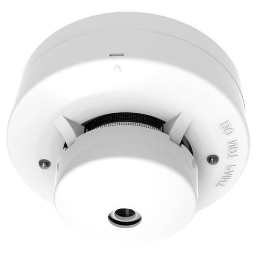 [HIKVISIONDIGITALTECHNOLOGY_DS-PDSMK-4] Hikvision Digital Technology  Detector de Humo Fotoeléctrico No Direccionable de 4 Hilos / Ideal para Cualquier Panel de Alarma Cableado / Indicadores LED