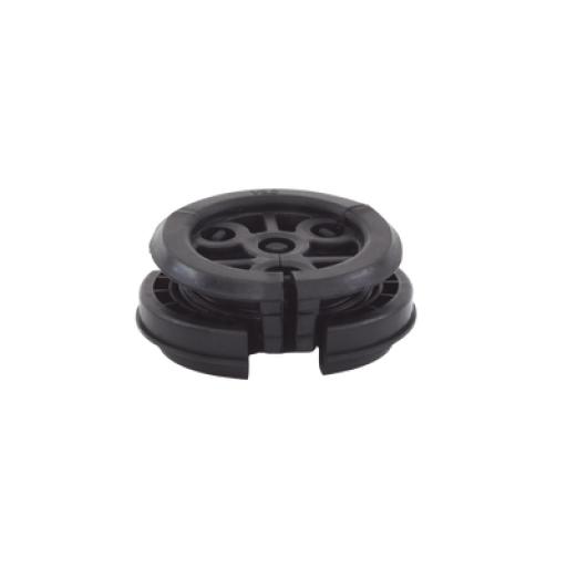[COMMSCOPE_SEC-412] CommScope Bota pasamuro de 4". Incluye 4 orificios para cable coaxial de 1/2"