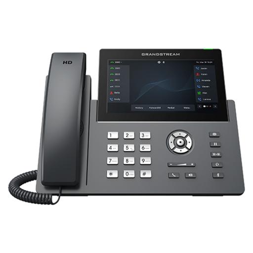 [GRANDSTREAMNETWORKS_GRP2670] Grandstream Networks Teléfono IP Wi-Fi, Grado Operador, 12 líneas SIP con 6 cuentas, pantalla táctil  7", puertos Gigabit, Bluetooth, PoE, codec Opus, IPV4/IPV6 con gestión en la nube GDMS