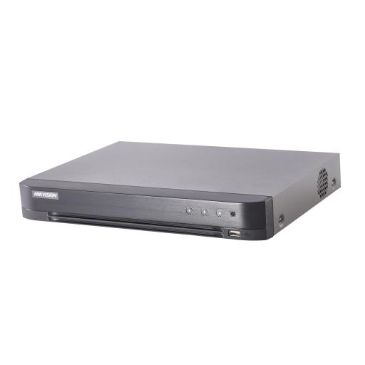 [HIKVISIONDIGITALTECHNOLOGY_DS-7204HQHI-K1/B] Hikvision Digital Technology DVR 4 Megapixel lite/ 4 Canales TURBOHD + 2 Canales IP / 1 Bahía de Disco Duro / 1 Canal de Audio / Vídeoanálisis