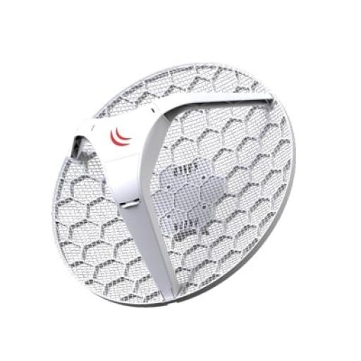 [MIKROTIK_RBLHG-5ND] Mikrotik (LHG 5) Cliente y PtP en 5 GHz 802.11 a/n, Antena Integrada de 24.5dBi, Hasta 316mW de Potencia.
