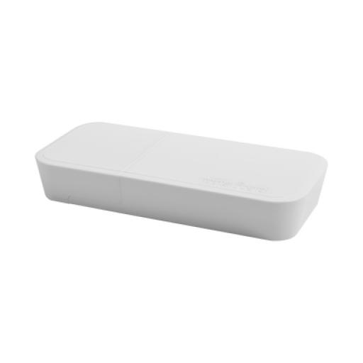 [MIKROTIK_RBWAP2ND] Mikrotik (wAP) Punto de Acceso / Cliente Omnidireccional para Exterior de 2.4 GHz b/g/n (Color Blanco)
