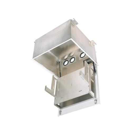 [PANDUIT_PZICE] Panduit Gabinete PanZone Premium, de Montaje en Techo, Con 8 UR Para Equipo Pasivo, Fabricado en Acero, Color Blanco