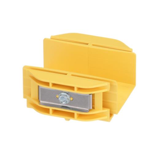 [PANDUIT_FBC2X2LYL] Panduit Union Recta "Cople", Para Canaleta FiberRunner™ 2X2, Color Amarillo