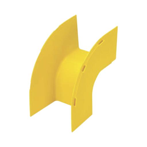 [PANDUIT_FROVRA4X4LYL] Panduit Bajada Vertical Exterior de 90º, Para uso con Canaletas 4X4 FiberRunner™, Color Amarillo