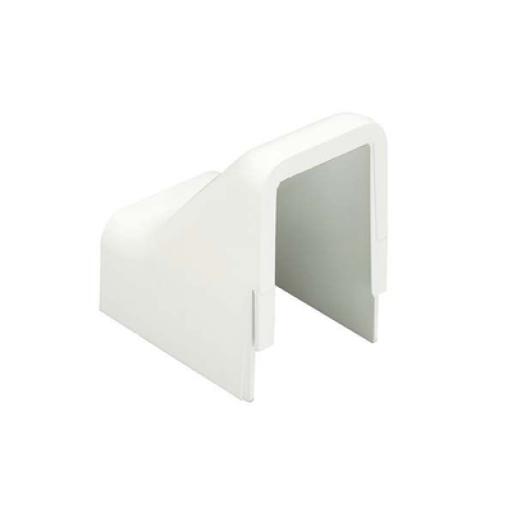 [PANDUIT_DCF5WH-X] Panduit Conexión para techo falso/entrada, para uso con canaleta LD5, material ABS, Color Blanco