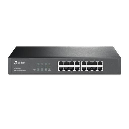 [TPLINK_TL-SG1016D] TPLINK Switch Gigabit no administrable de 16 puertos 10/100/1000 Mbps para escritorio/rack