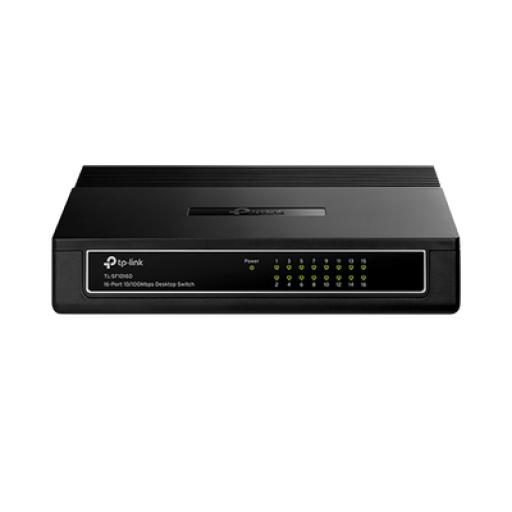 [TPLINK_TLSF1016D] TPLINK Switch no administrable de 16 puertos 10/100 Mbps para escritorio