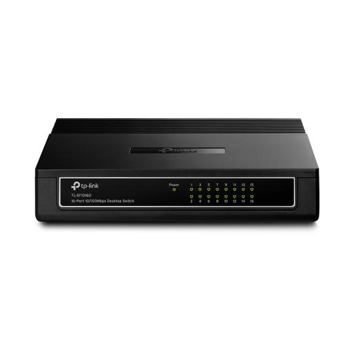 [TPLINK_TLSF1016D] TPLINK Switch no administrable de 16 puertos 10/100 Mbps para escritorio