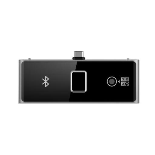 [HIKVISIONDIGITALTECHNOLOGY_DS-KAB673-FBQR] Hikvision Digital Technology Módulo lector de Huellas, Códigos QR y Bluetooth / Compatible con DS-K1T673DWX / Conexión USB