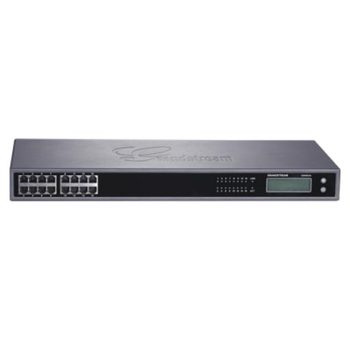 [GRANDSTREAMNETWORKS_GXW4216V2] Grandstream Networks Gateway VoIP GrandStream ATA de 16 puertos FXS + 1 puerto TELCO de 50 pins, p/montaje en rack