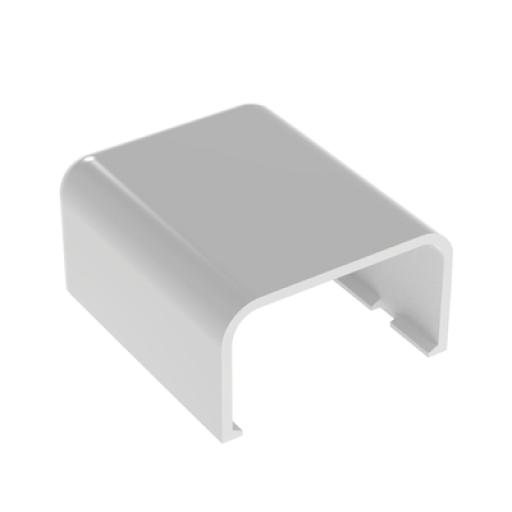 [PANDUIT_ECF10WH-X] Panduit Tapa Final, para uso con canaleta LD10, material ABS, Color Blanco