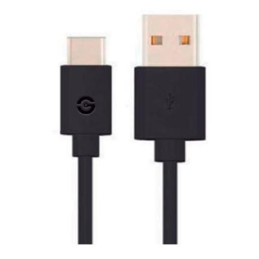 [GETTTECH_JL-3513] Getttech CABLE GETTTECH JL-3513 USB 2.0, USB A USB TIPO C, NEGRO, 1.5MTS