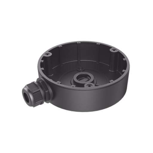 [HIKVISIONDIGITALTECHNOLOGY_DS-1280ZJ-DM8(BLACK)] Hikvision Digital Technology Caja de conexión de Exterior Color Negro / Compatible con DS-2CD2343G2-I(U)(BLACK)