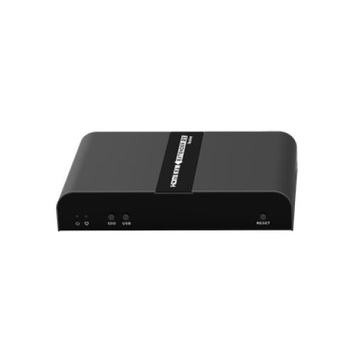 [EPCOM_TT671KVMRX] Epcom Receptor Compatible para Kits TT671KVM / Resolución 4K@30Hz / Cat 6/6A/7 / Distancia de 100 m / IPCOLOR /  Cero Latencia / Control IR / Compatible con Switch Gigabit para control KVM múltiple.