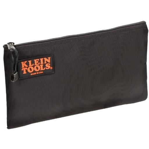 [KLEINTOOLS_51-39B] Klein Tools Estuche con cierre relámpago, portaherramientas de nylon Cordura de 31,8 cm.
