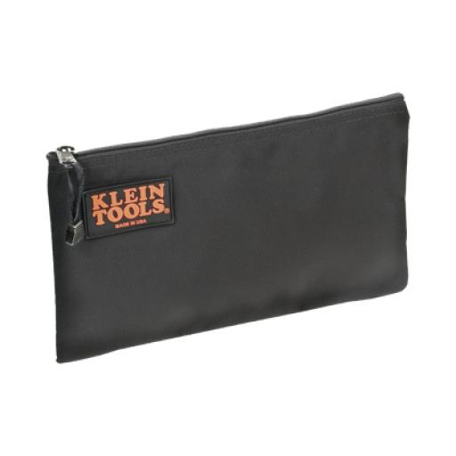 [KLEINTOOLS_51-39B] Klein Tools Estuche con cierre relámpago, portaherramientas de nylon Cordura de 31,8 cm.
