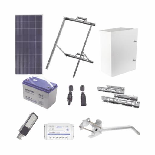 [EPCOM_KIT-SL-30W] Epcom Kit de energía solar para alumbrado de 30 W
