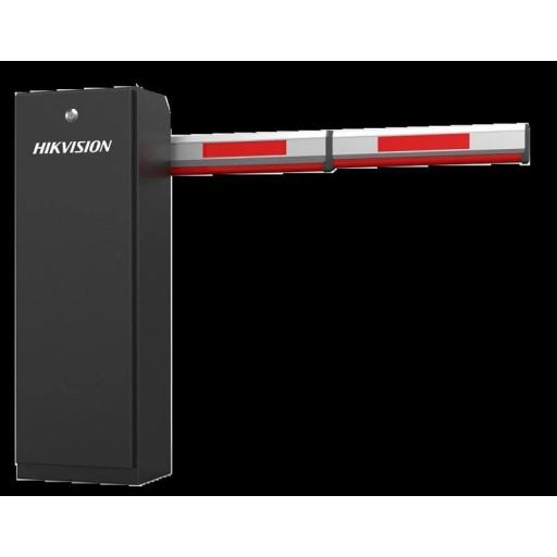 [HIKVISIONDIGITALTECHNOLOGY_DSTMG4B0LA/4M-220] Hikvision Digital Technology Barrera Vehicular IZQUIERDA a 220 Vca con Brazo Incluido ajustable de 2 a 4 mts / Apertura en 3 Segundos / Incluye banda protectora antigolpe de vehiculos