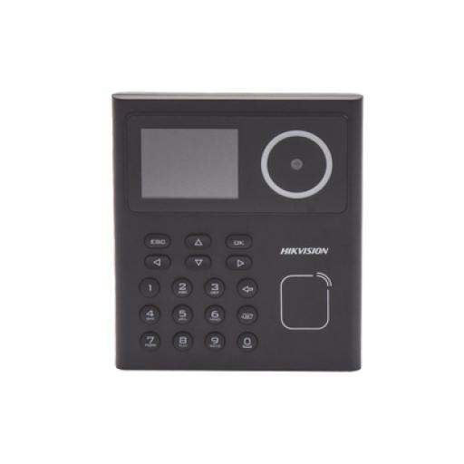 [HIKVISIONDIGITALTECHNOLOGY_DS-K1T320EX] Hikvision Digital Technology Terminal Facial Min Moe Administrable por Smartphone o Nube /  Acceso y Asistencia / Lector PROX EM  /  500 rostros / Detección de Cubrebocas / HikConnect / Reconocimiento a 1.5 mts de distancia