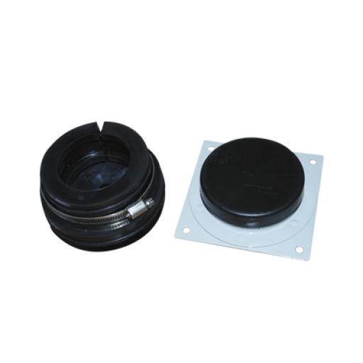 [COMMSCOPE_SCE-12] CommScope Placa y goma pasamuro para cable coaxial de 1/2"