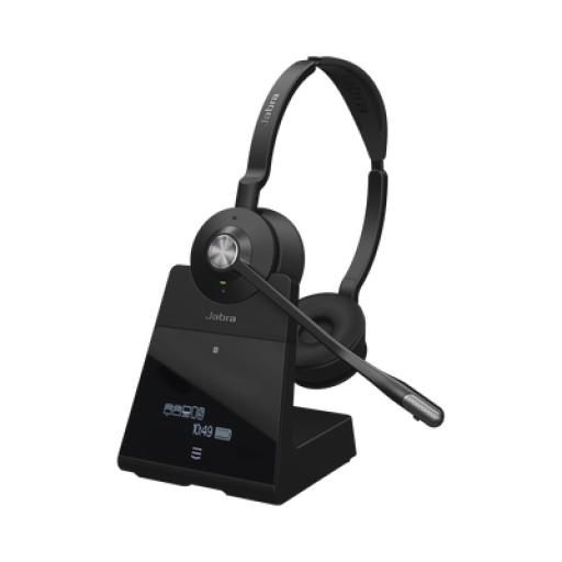 [JABRA_ENGAGE-75-STEREO] Jabra Engage 75 Stereo, Auriculares profesionales con gran potencia, conexión con hasta 5 dispositivos a la vez.  (9559-583-125)