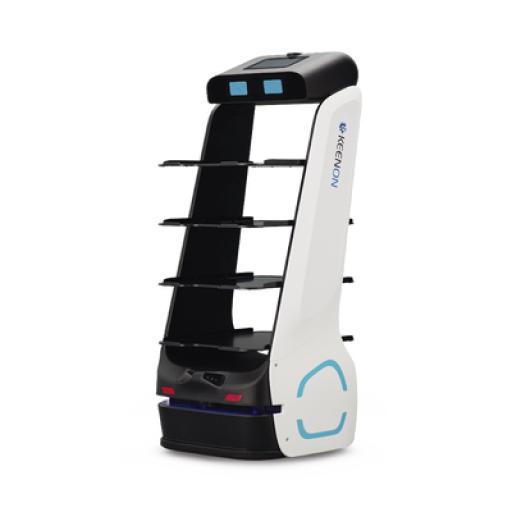 [KEENON_T5LS] KEENON Robot Autonomo para Servicio de Meseros Ubicado por SLAM (Laser) / Mejora el Servicio al Cliente / Soporta 10 Kgs por Charola / Ideal para Restaurantes, Cafeterias, Hospitales, Salones de Eventos, Etc...