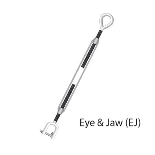 [ROHN_1/2TBEJ] Rohn Tensor de 1/2" X 12" Ojo - Quijada