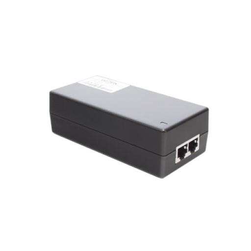 [WI-TEK_WI-POE55-48V-60W] WI-TEK Inyector Hi-PoE 60 W Gigabit / Alimenta Equipos PoE 802.3 af/at/bt / Para Interior / Alcance de 100 metros