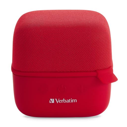 [VERBATIM_VB70225] Verbatim ALTAVOZ INALAMBRICO VERBATIM BLUETOOTH-MICROSD- ROJO VB70225