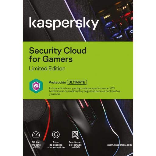 [KASPERSKYLAB_TMKS-194] Kaspersky Lab KASPERSKY SECURITY CLOUD FOR GAMERS 3DV 1YR (TMKS-194)