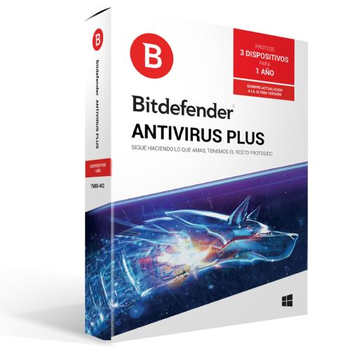 [BITDEFENDER_TMBD-402] BITDEFENDER BITDEFENDER ANTIVIRUS PLUS 1YR 3USR (TMBD-402)