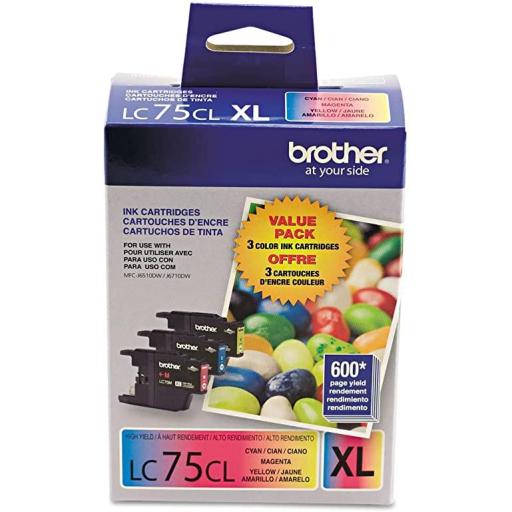 [BROTHER_LC75C] Cartucho Brother Innobella LC75C XL Cian.