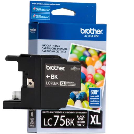 [BROTHER_LC75BK] Cartucho Brother Innobella LC75BK XL Negro.
