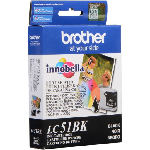 [BROTHER_LC51BK] Cartucho Brother LC51BK Negro.