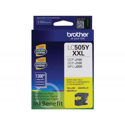 [BROTHER_LC505Y] Cartucho Brother LC-505Y Amarillo.