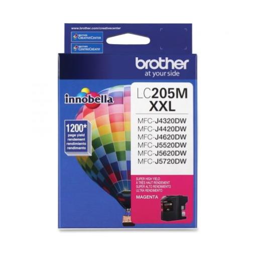 [BROTHER_LC205M] Cartucho Brother LC-205M Magenta.