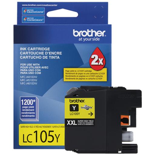 [BROTHER_LC105Y] Cartucho Brother LC105Y Amarillo.