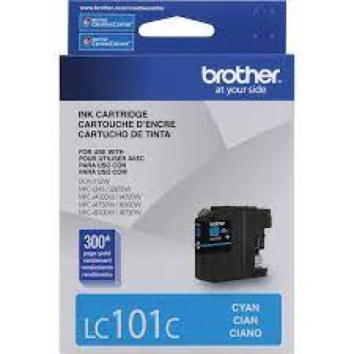 [BROTHER_LC101C] Cartucho Brother LC101C Cian.