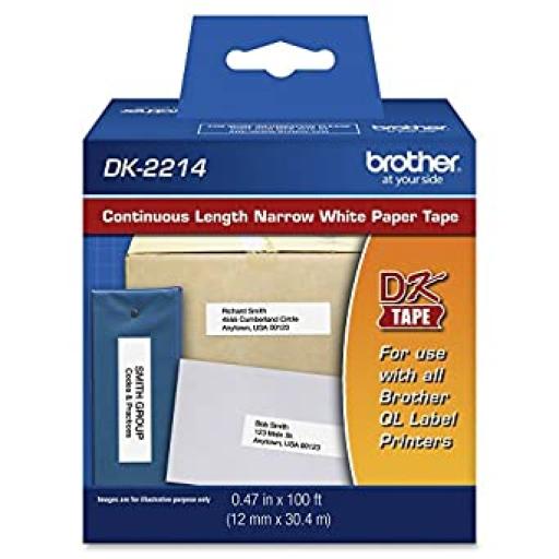 [BROTHER_DK2214] Brother CINTA BROTHER DK2214 CONTINUA 12MM 30.48MM