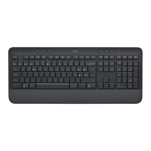 [LOGITECH_920-010910] Logitech Signature K650 teclado RF Wireless + Bluetooth QWERTY Inglés Blanco