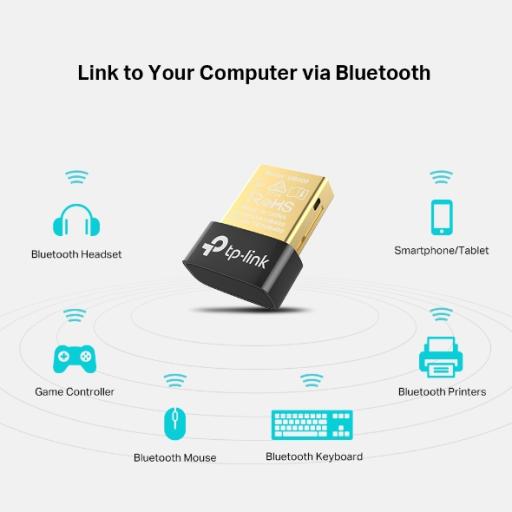 [TPLINK_UB400] TPLINK Nano adaptador Bluetooth 4.0, puerto USB 2.0