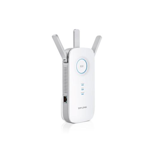 [TPLINK_RE450] TPLINK Repetidor / Extensor de Cobertura WiFi AC, 1750 Mbps, doble banda 2.4 GHz y 5 GHz, con 1 puerto 10/100/1000 Mbps, 3 antenas externas