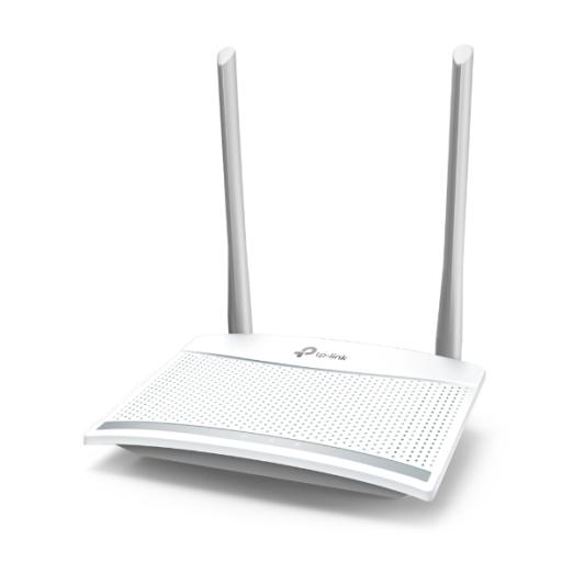[TPLINK_TL-WR820N] TPLINK Router Inalámbrico WISP, 2.4 GHz, 300 Mbps, 2 antenas externas omnidireccional 5 dBi, 2 Puertos LAN 10/100 Mbps, 1 Puerto WAN 10/100 Mbps
