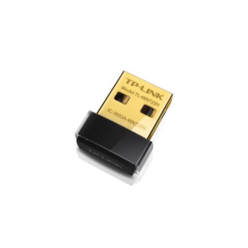 [TPLINK_TL-WN725N] TPLINK Adaptador USB  Nano inalámbrico N 150 Mbps 2.4 GHz con 1 antena interna