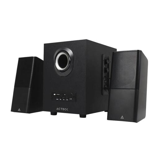 [ACTECK_AC-922067] Acteck BOCINA ACTECK 2.1 BLUETOOTH NEGRO CONTROL DE VOLUMEN AC-922067